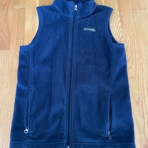 Columbia Boys Navy Fleece Vest